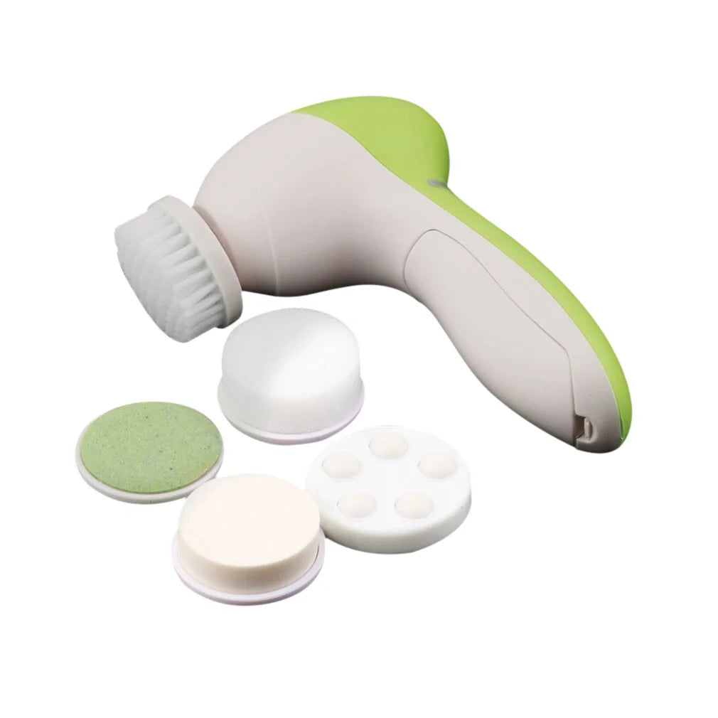 5 in 1 Electric Facial Cleansing Brush Set