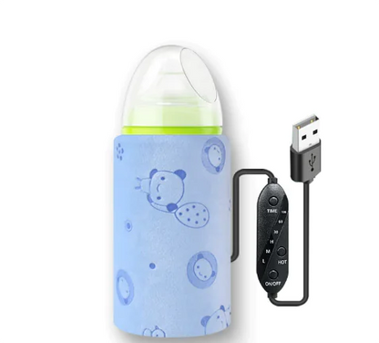 Portable USB Baby Bottle Warmer Milk & Water Heating
